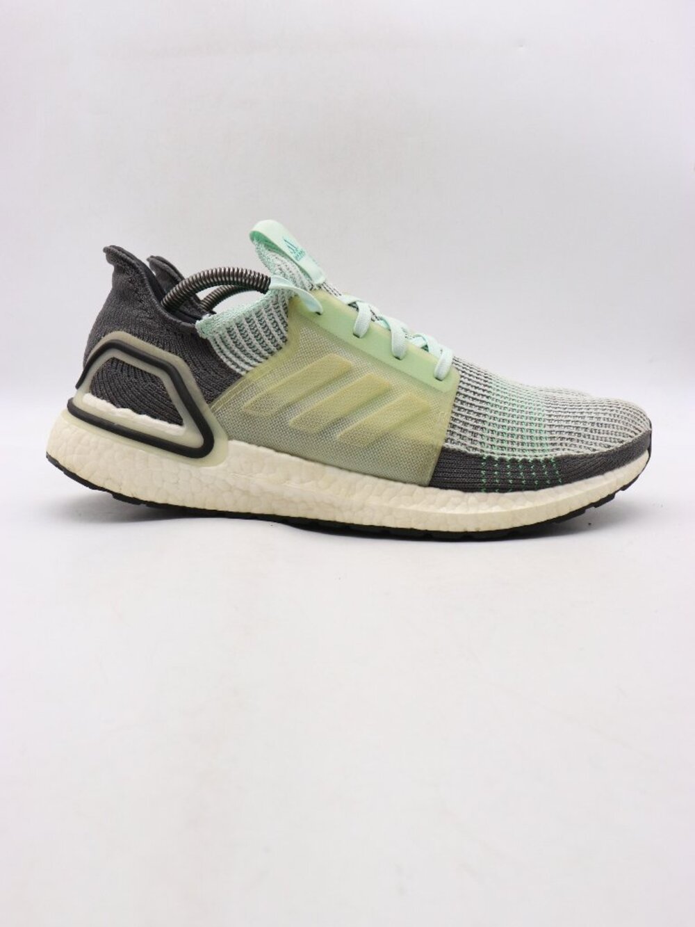 adidas Ultraboost 19 Ice Mint Primeknit 360 Men's 11.5 Low Top Sneaker F35244
